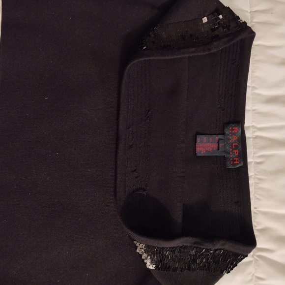 Ralph Lauren sequined strapless top. - Picture 3 of 7